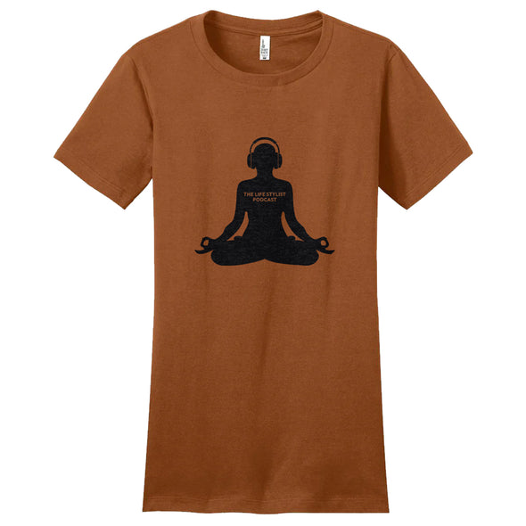 Luke Storey | Life Stylist Black Women's Fitted Tee