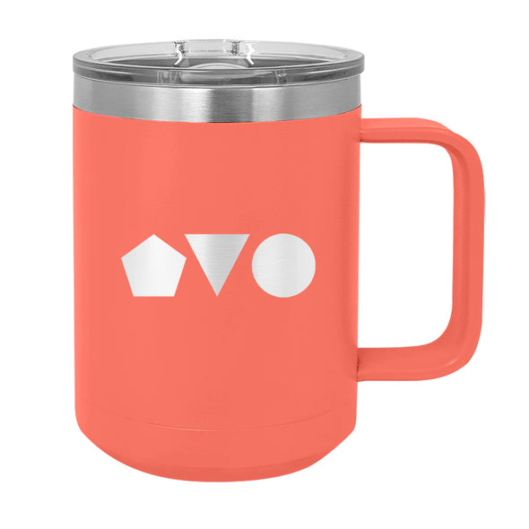 Wellness+Wisdom | Shapes Logo Mug Tumbler