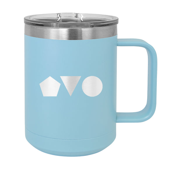 Wellness+Wisdom | Shapes Logo Mug Tumbler