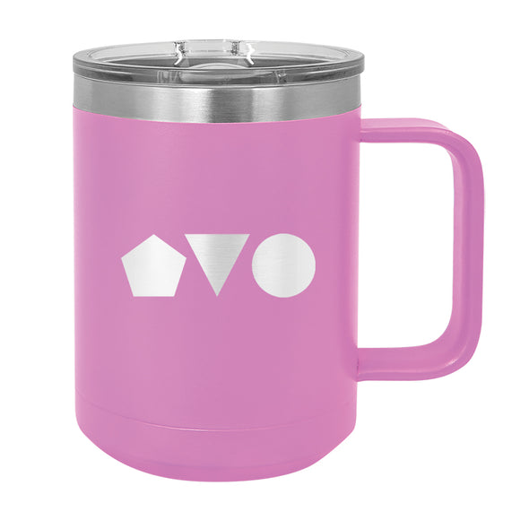 Wellness+Wisdom | Shapes Logo Mug Tumbler