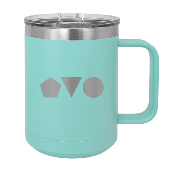 Wellness+Wisdom | Shapes Logo Mug Tumbler