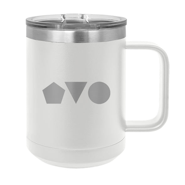 Wellness+Wisdom | Shapes Logo Mug Tumbler