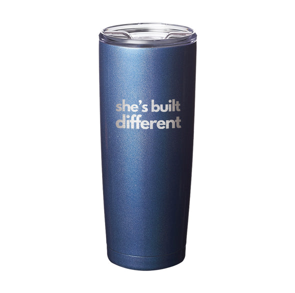 JHOP | She's Built Different (BOLD) Drinkware