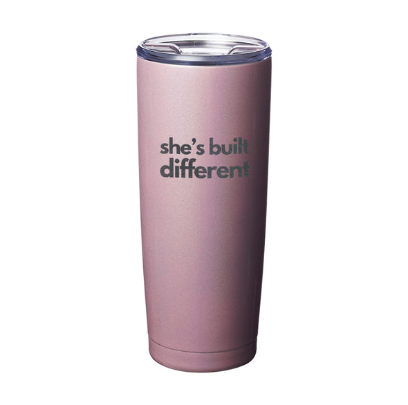 JHOP | She's Built Different (BOLD) Drinkware