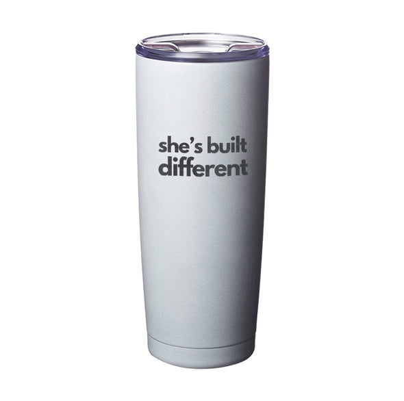 JHOP | She's Built Different (BOLD) Drinkware