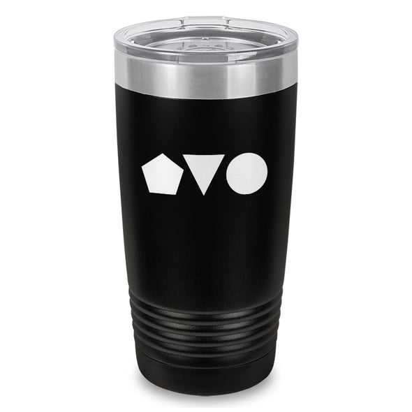 Wellness+Wisdom | Shapes Logo 20oz Laser Etched Tumbler