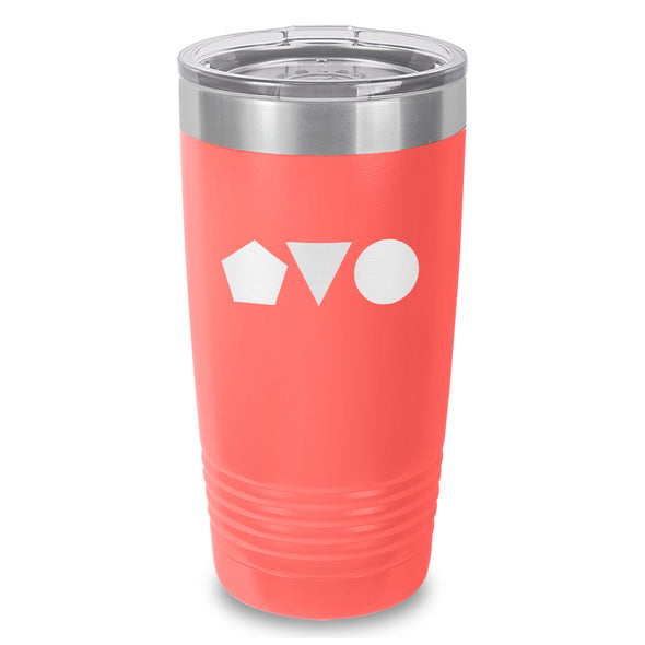 Wellness+Wisdom | Shapes Logo 20oz Laser Etched Tumbler