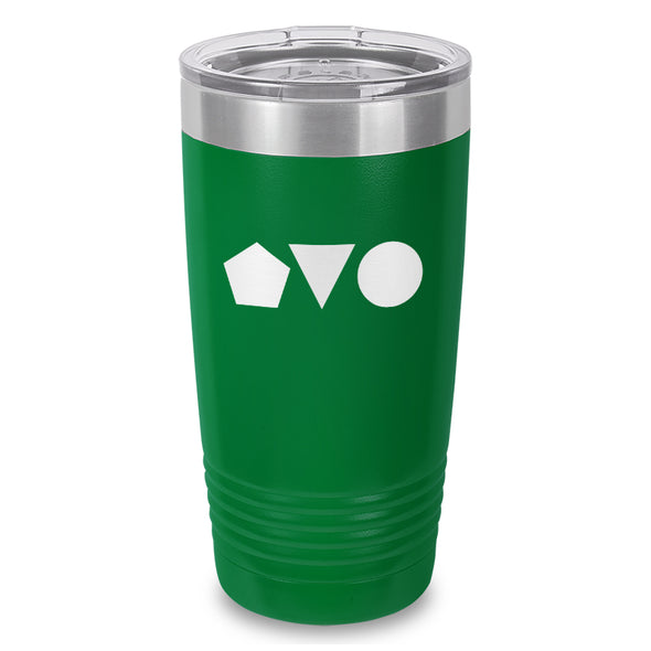 Wellness+Wisdom | Shapes Logo 20oz Laser Etched Tumbler