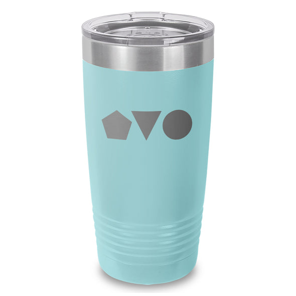 Wellness+Wisdom | Shapes Logo 20oz Laser Etched Tumbler