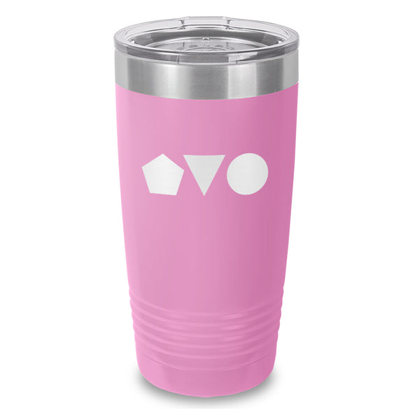 Wellness+Wisdom | Shapes Logo 20oz Laser Etched Tumbler