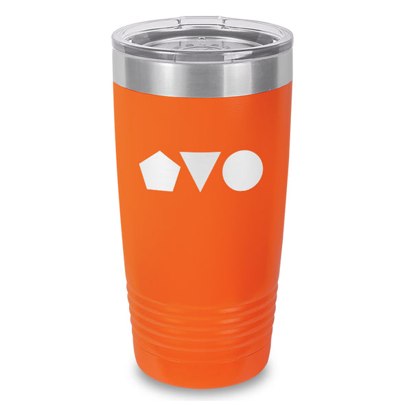 Wellness+Wisdom | Shapes Logo 20oz Laser Etched Tumbler