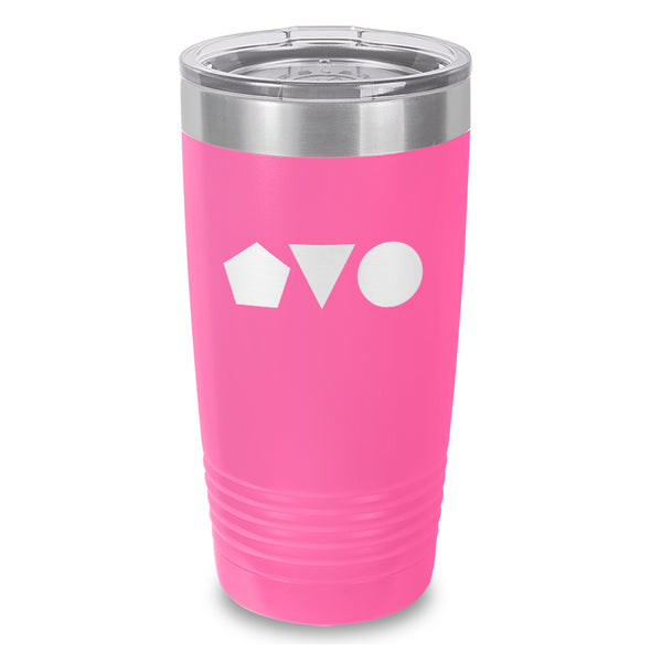 Wellness+Wisdom | Shapes Logo 20oz Laser Etched Tumbler