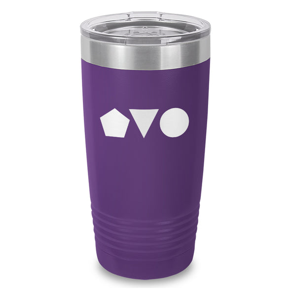 Wellness+Wisdom | Shapes Logo 20oz Laser Etched Tumbler