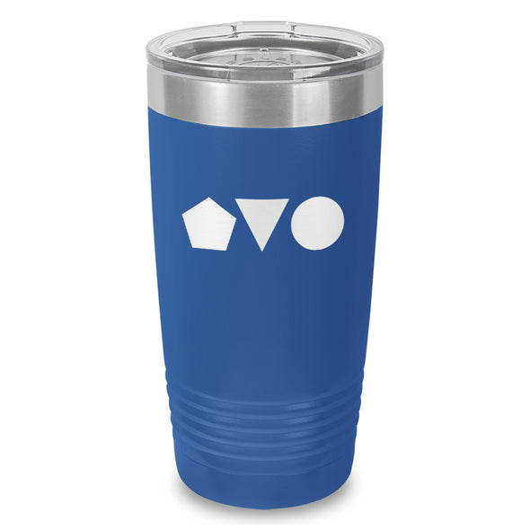 Wellness+Wisdom | Shapes Logo 20oz Laser Etched Tumbler