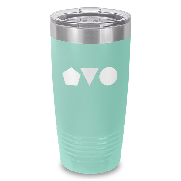 Wellness+Wisdom | Shapes Logo 20oz Laser Etched Tumbler