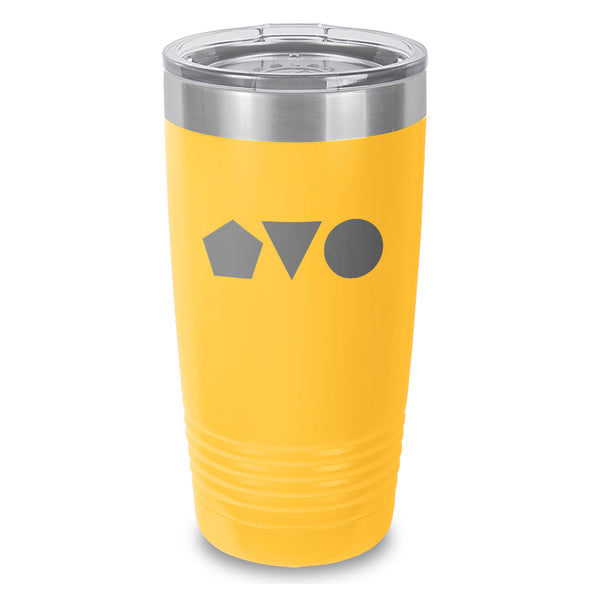 Wellness+Wisdom | Shapes Logo 20oz Laser Etched Tumbler