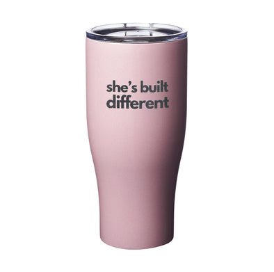 JHOP | She's Built Different (BOLD) Drinkware