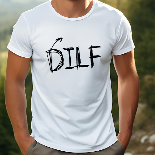 The Tolers | DILF Black Print Men's Apparel