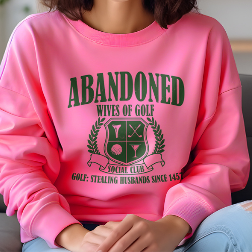 The Tolers | Abandoned Wives Of Golf Crewneck