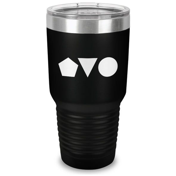 Wellness+Wisdom | Shapes Logo 30oz Laser Etched Tumbler