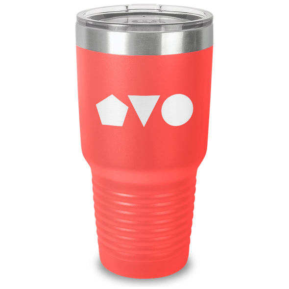 Wellness+Wisdom | Shapes Logo 30oz Laser Etched Tumbler