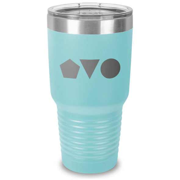 Wellness+Wisdom | Shapes Logo 30oz Laser Etched Tumbler