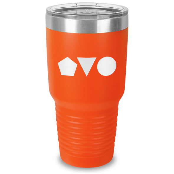 Wellness+Wisdom | Shapes Logo 30oz Laser Etched Tumbler