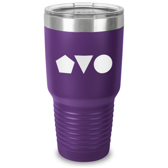 Wellness+Wisdom | Shapes Logo 30oz Laser Etched Tumbler