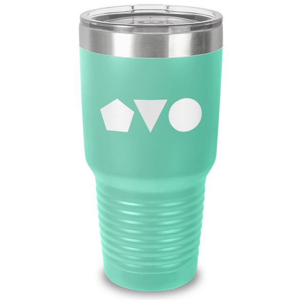 Wellness+Wisdom | Shapes Logo 30oz Laser Etched Tumbler