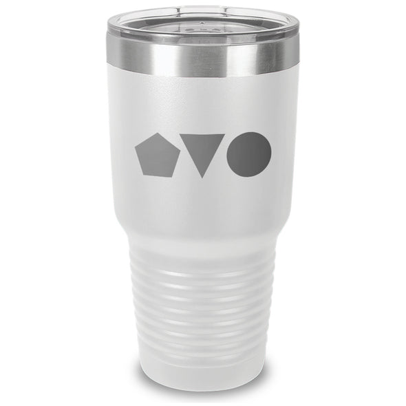 Wellness+Wisdom | Shapes Logo 30oz Laser Etched Tumbler