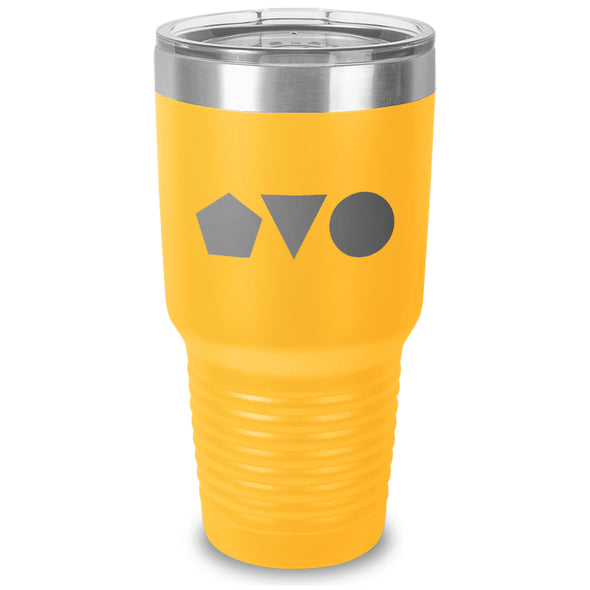 Wellness+Wisdom | Shapes Logo 30oz Laser Etched Tumbler