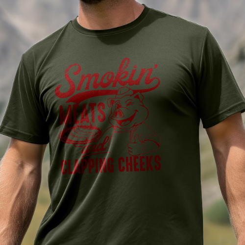 The Tolers | Smokin' Meats Clapping Cheeks Men's Apparel