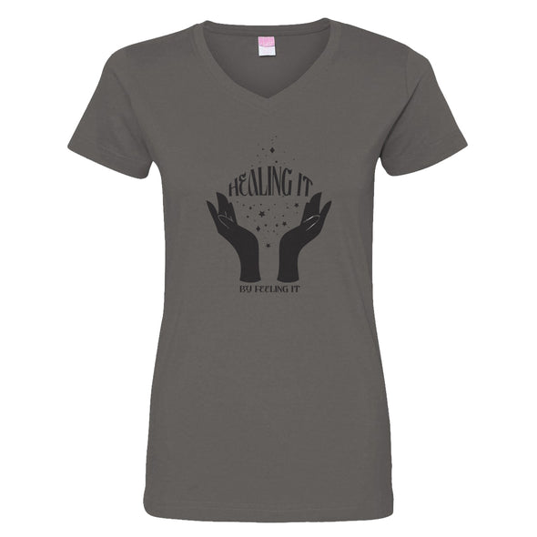 Luke Storey | Healing It Black Women's V-Neck