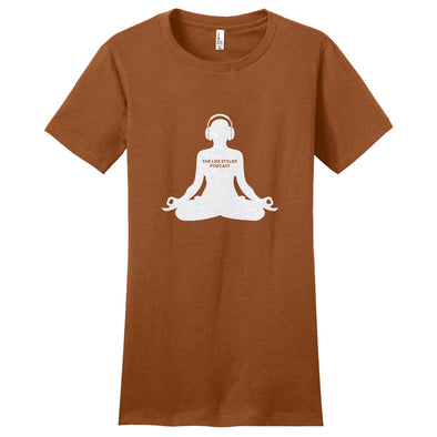 Luke Storey | Life Stylist White Women's Fitted Tee