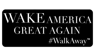 #WalkAway | Wake America Great Again Sticker