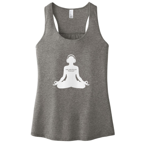 Luke Storey | Life Stylist White Women's Racerback Tank