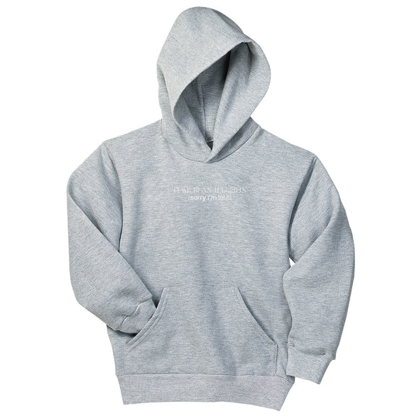 Luke Storey | Time Illusion White Youth Hoodie