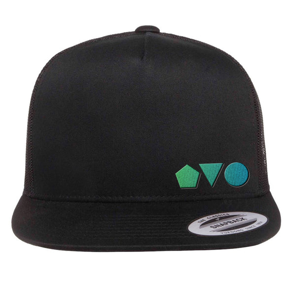 Wellness+Wisdom | Shape Logo Hat Black