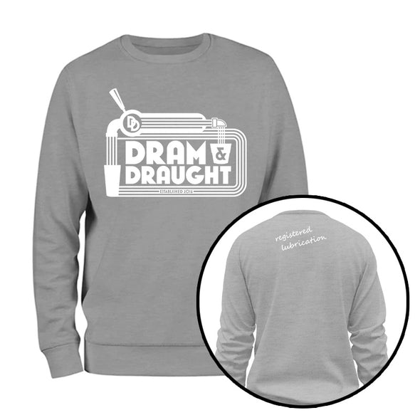 Dram & Draught | Registered Lubrication White Print Outerwear