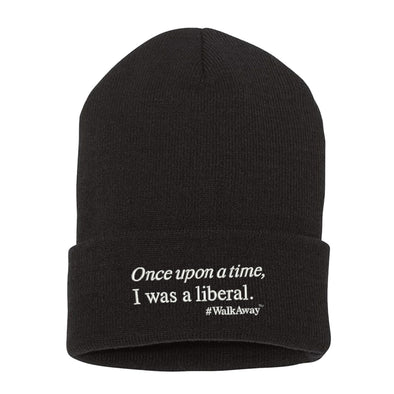 #WalkAway | Once Upon a Time I Was a Liberal White Print Beanie