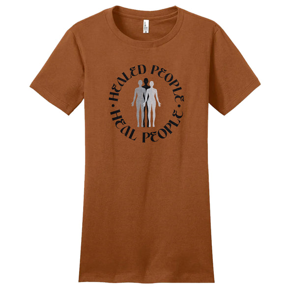 Luke Storey | Healed People Heal People Women's Fitted Tee