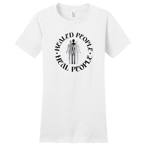 Luke Storey | Healed People Heal People Women's Fitted Tee