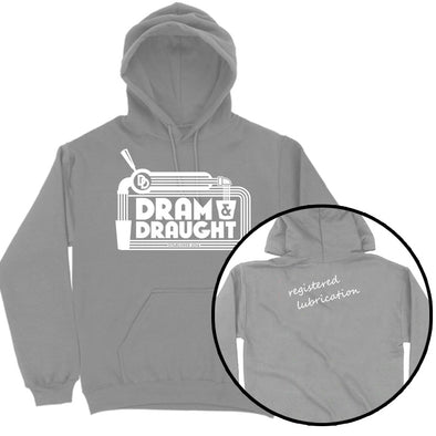 Dram & Draught | Registered Lubrication White Print Outerwear