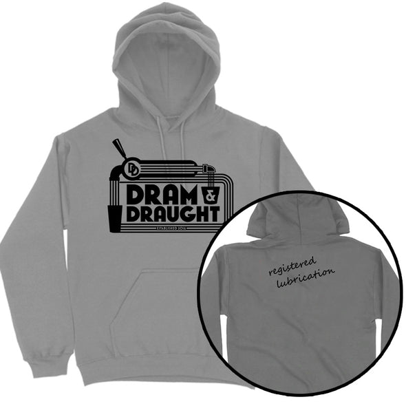 Dram & Draught | Registered Lubrication Black Print Outerwear