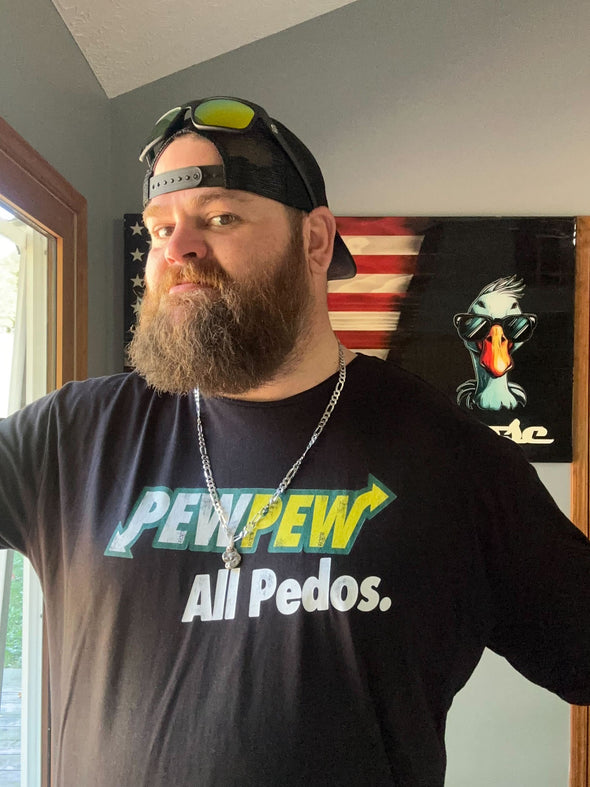 The Official Goose | PewPew All Pedos Tee
