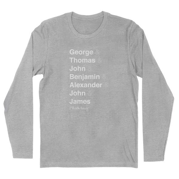 #Walkaway | Founding Fathers Names Men's Apparel