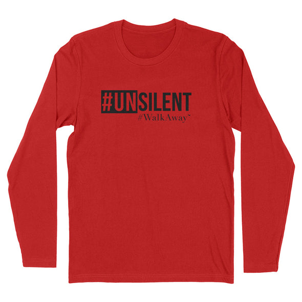 #Walkaway | Unsilent Black Print Men's Apparel