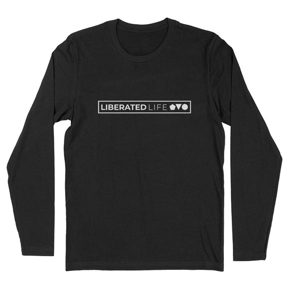 Wellness+Wisdom | Liberated Life White Print Men's Apparel