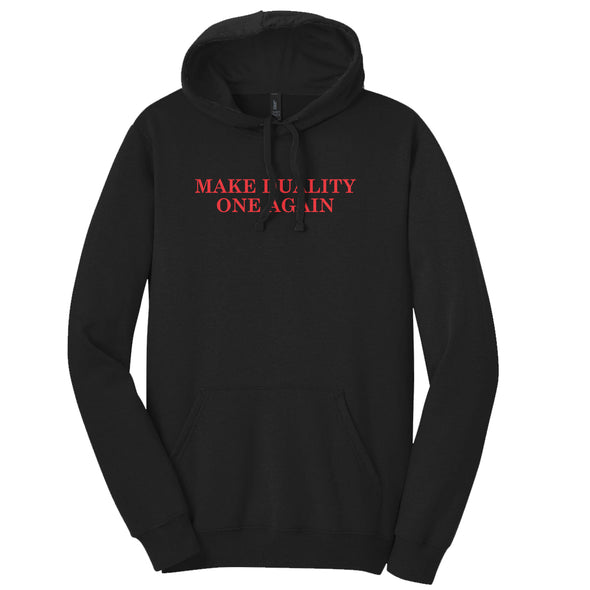 Luke Storey | Make Duality One Again Men's Fleece Hoodie