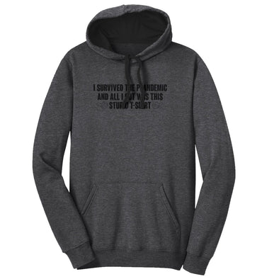 Luke Storey | I Survived the Plandemic Men's Fleece Hoodie